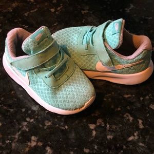 Blue Nike Toddler shoes
